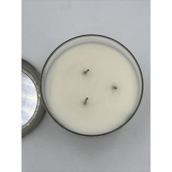 Pier 1 imports 3 Wick Candle Mistletoe and Cypress Scent Unused, Holiday Cheer - Picture 8 of 14